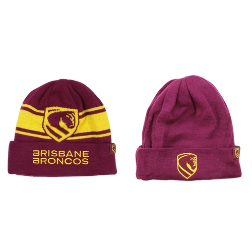 Brisbane Broncos NRL Transform Beanie!
