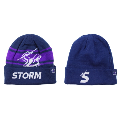 Melbourne Storm NRL Transform Beanie!