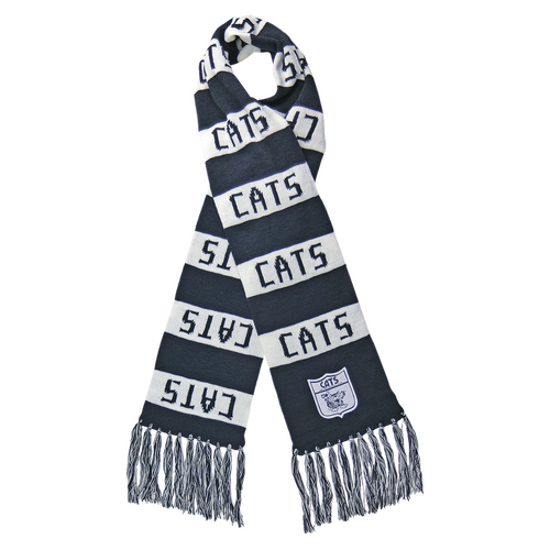 Geelong Cats AFL Limited Edition Heritage Emblem Bar Scarf! BNWT's!