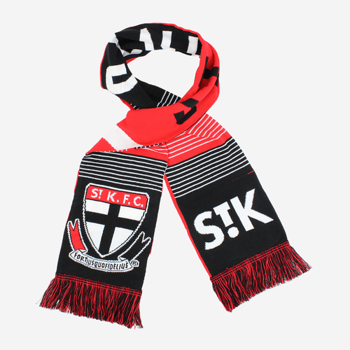 St Kilda Saints AFL Burley Sekem Linebreak Scarf BNWT's!