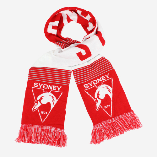 Sydney Swans AFL Burley Sekem Linebreak Scarf BNWT's!