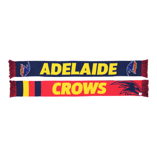 Adelaide Crows AFL Burley Sekem Defender Scarf! BNWT!