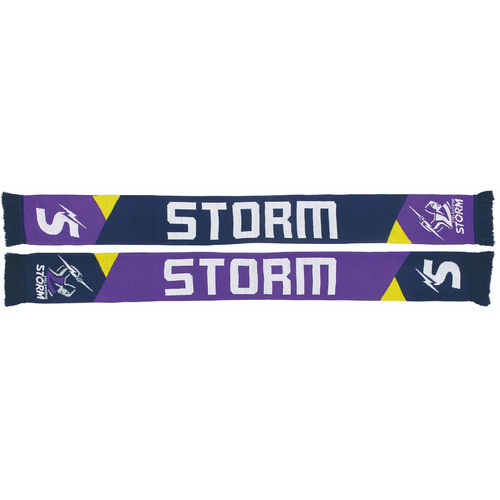 Melbourne Storm NRL Geo Panel Scarf!