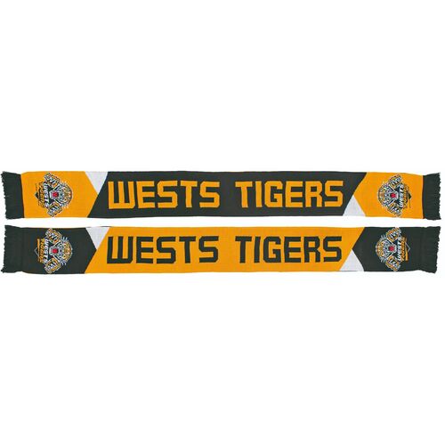 Wests Tigers NRL Geo Panel Scarf!