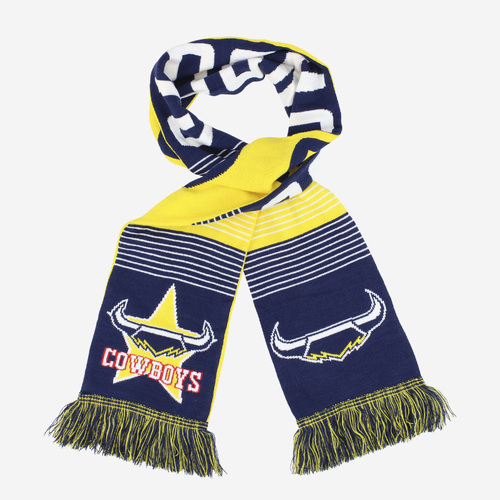 North Queensland Cowboys NRL Burley Sekem Linebreak Scarf!