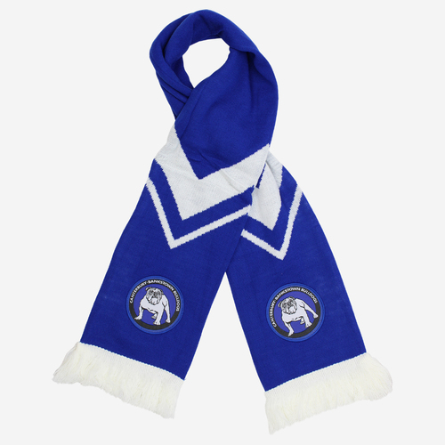 Cantetrbury Bulldogs NRL Burley Sekem Retro Scarf!
