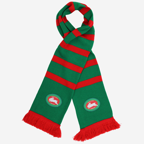 South Sydney Rabbitohs NRL Burley Sekem Retro Scarf!