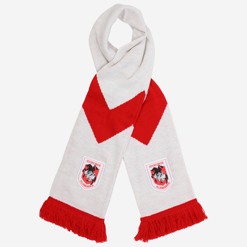 St George Illawarra Dragons NRL Burley Sekem Retro Scarf!