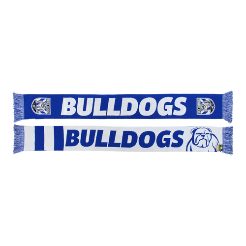 Canterbury Bulldogs NRL Burley Sekem Defender Scarf! BNWT!