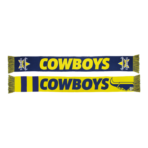 North Queensland Cowboys NRL Burley Sekem Defender Scarf! BNWT!