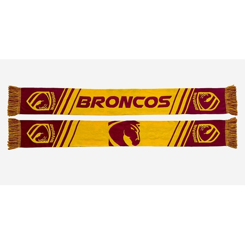 Brisbane Broncos NRL Velocity Scarf!