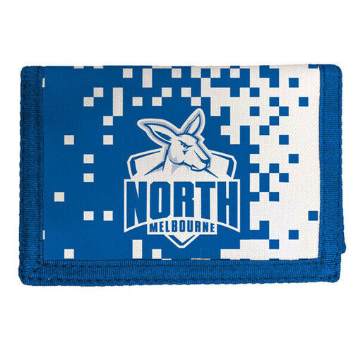 Official AFL North Melbourne Kangaroos Team Logo Supporters Wallet 