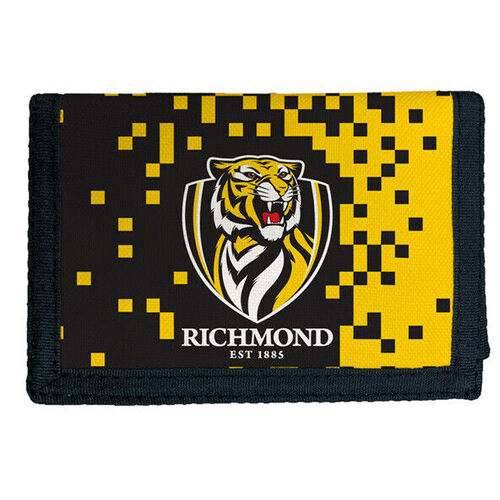 Official AFL Richmond Tigers Team Logo Supporters Wallet 