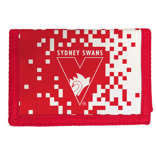 Official AFL Sydney Swans Team Logo Supporters Wallet 