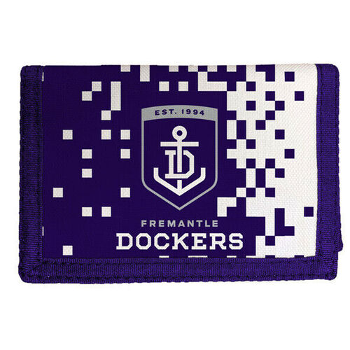 Official AFL Fremantle Dockers Team Logo Supporters Wallet 