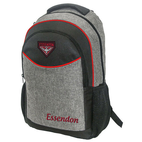 Essendon Bombers AFL Stealth Backpack Travel Training School Bag!