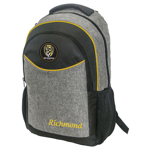 Richmond Tigers AFL Stealth Backpack Travel Training School Bag!