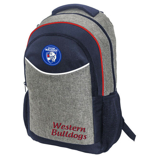 Western Bulldogs AFL Stealth Backpack Travel Training School Bag!