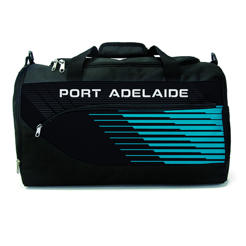 Port Adelaide Power AFL Sports Travel Bag! School Bag! Shoulder Bag