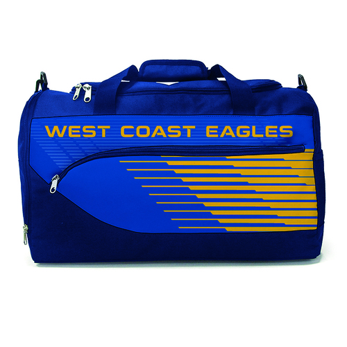 West Coast Eagles AFL Sports Travel Bag! School Bag! Shoulder Bag