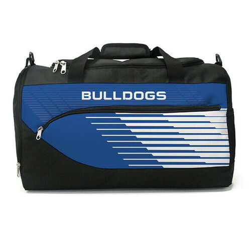 Canterbury Bankstown Bulldogs NRL Sports Travel Bag! School Bag! Shoulder Bag