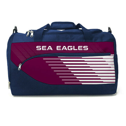 Manly Sea Eagles NRL Sports Travel Bag! School Bag! Shoulder Bag!