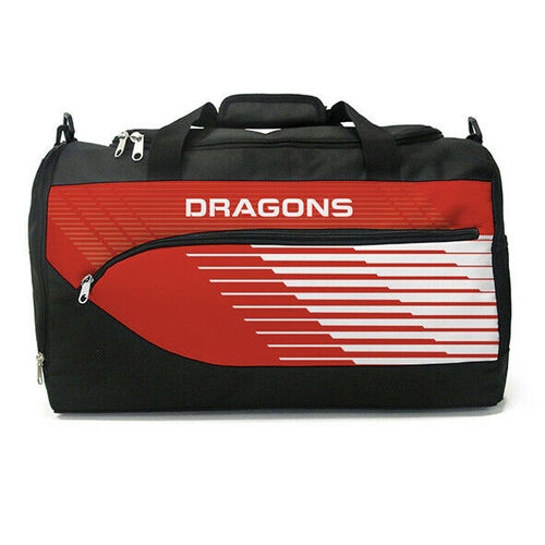 St George Illawarra Dragons NRL Sports Travel Bag! School Bag! Shoulder Bag!