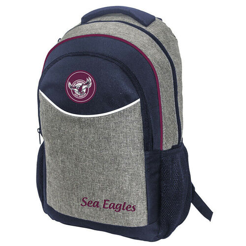 Manly Sea Eagles NRL Stealth Backpack Travel Training School Bag!
