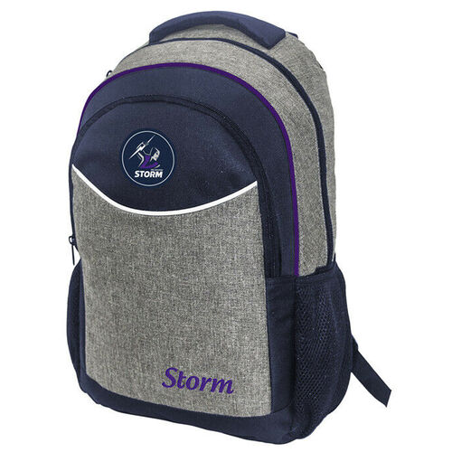 Melbourne Storm NRL Stealth Backpack Travel Training School Bag!