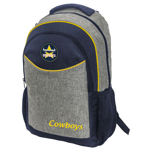 North Queensland Cowboys NRL Stealth Backpack Travel Training School Bag!