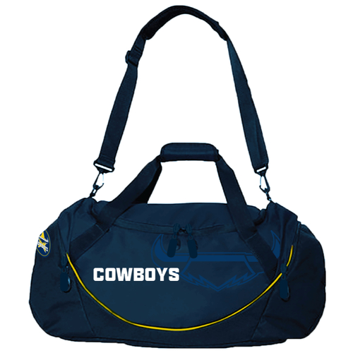 North Queensland Cowboys NRL Shadow Sports Travel Bag! School Bag! Shoulder Bag!