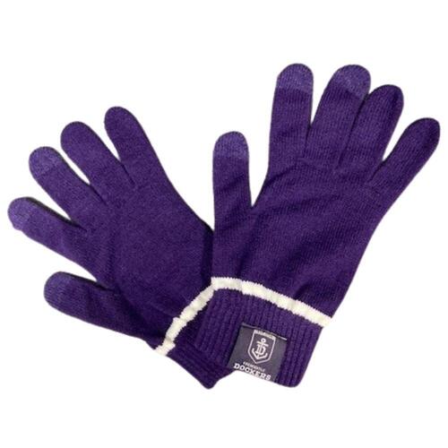 Fremantle Dockers AFL Burley Sekem Touchscreen Gloves!
