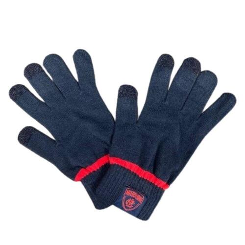Melbourne Demons AFL Burley Sekem Touchscreen Gloves!