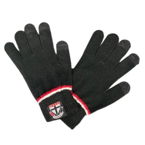 St Kilda Saints AFL Burley Sekem Touchscreen Gloves!