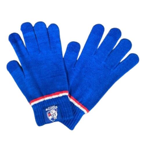 Western Bulldogs AFL Burley Sekem Touchscreen Gloves!