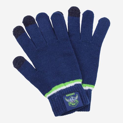 Canberra Raiders NRL Burley Sekem Touchscreen Gloves!