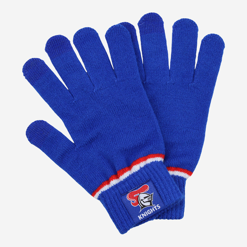 Newcastle Knights NRL Burley Sekem Touchscreen Gloves!