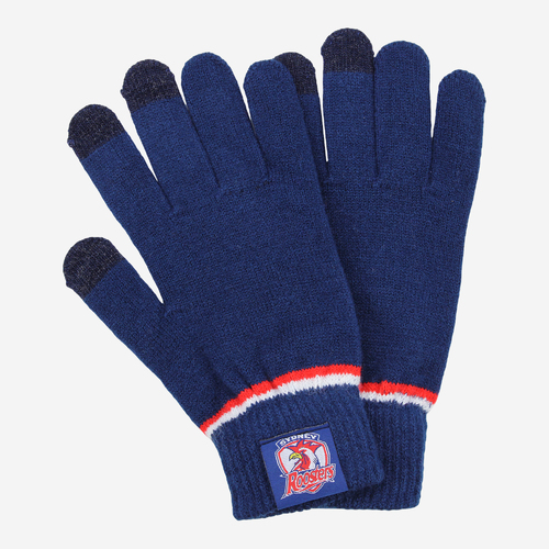 Sydney Roosters NRL Burley Sekem Touchscreen Gloves!