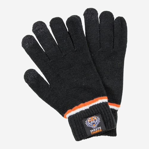 Wests Tigers NRL Burley Sekem Touchscreen Gloves!