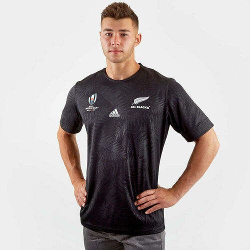 New Zealand All Blacks 2019 RWC Rugby World Cup Home Jersey Sizes S-5XL! Kiwis