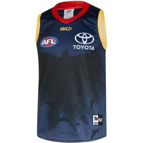 Adelaide Crows AFL 2019 ISC Players Training Guernsey Size S-3XL! T9