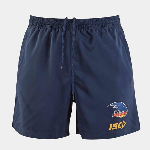 Adelaide Crows AFL ISC Players Navy Training Shorts Size S-5XL! T9