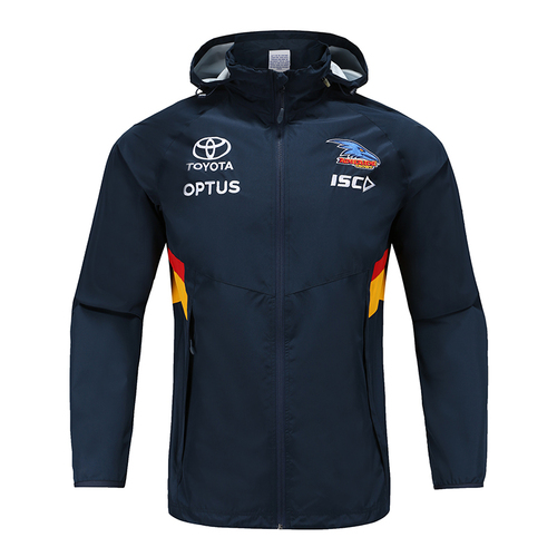 Adelaide Crows AFL 2020 ISC Players Wet Weather Jacket Size S-2XL! 