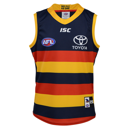 Adelaide Crows AFL 2020 Home ISC Guernsey Kids Sizes 8-14!