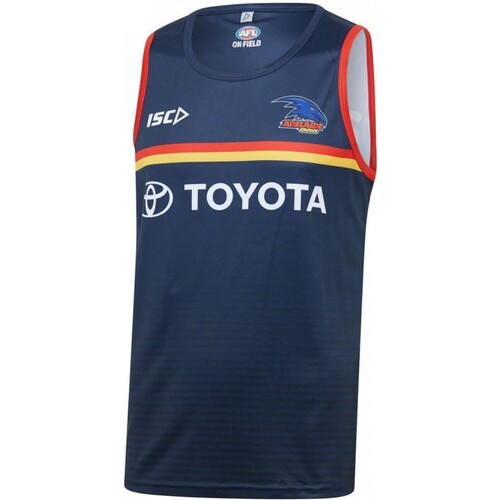 Adelaide Crows AFL 2020 ISC Players Training Singlet Size S-5XL! 