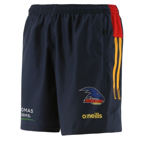 Adelaide Crows AFL 2023 O'Neills Walkout Shorts Sizes S-3XL!