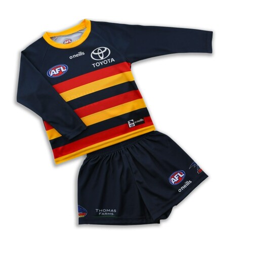 Adelaide Crows AFL 2023 O'Neills Home Toddlers Set Sizes: 6 months - 4 years!