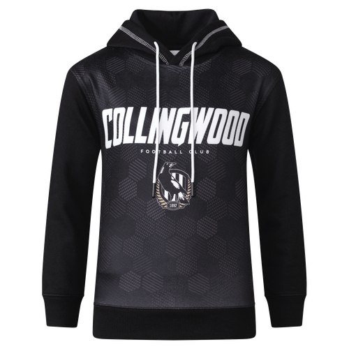 Collingwood Magpies AFL Kids Sublimated Hoody Hoodie Sizes 6-14! W22