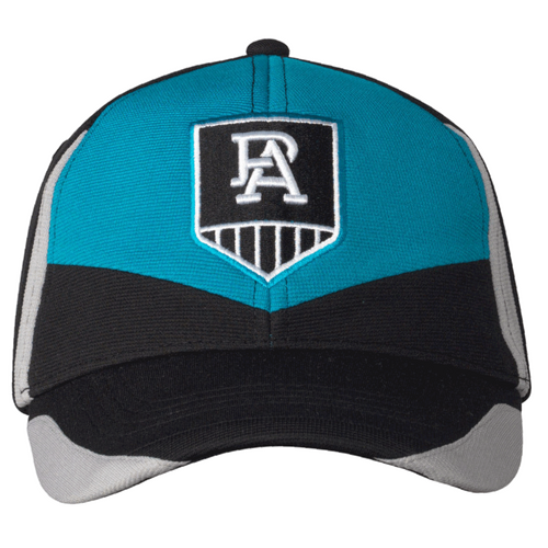 W9 Port Adelaide Power AFL Snowflake Vintage Emblem Beanie 