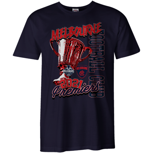 Melbourne Demons AFL 2021 Premiers T Shirt Sizes S-3XL! P2 